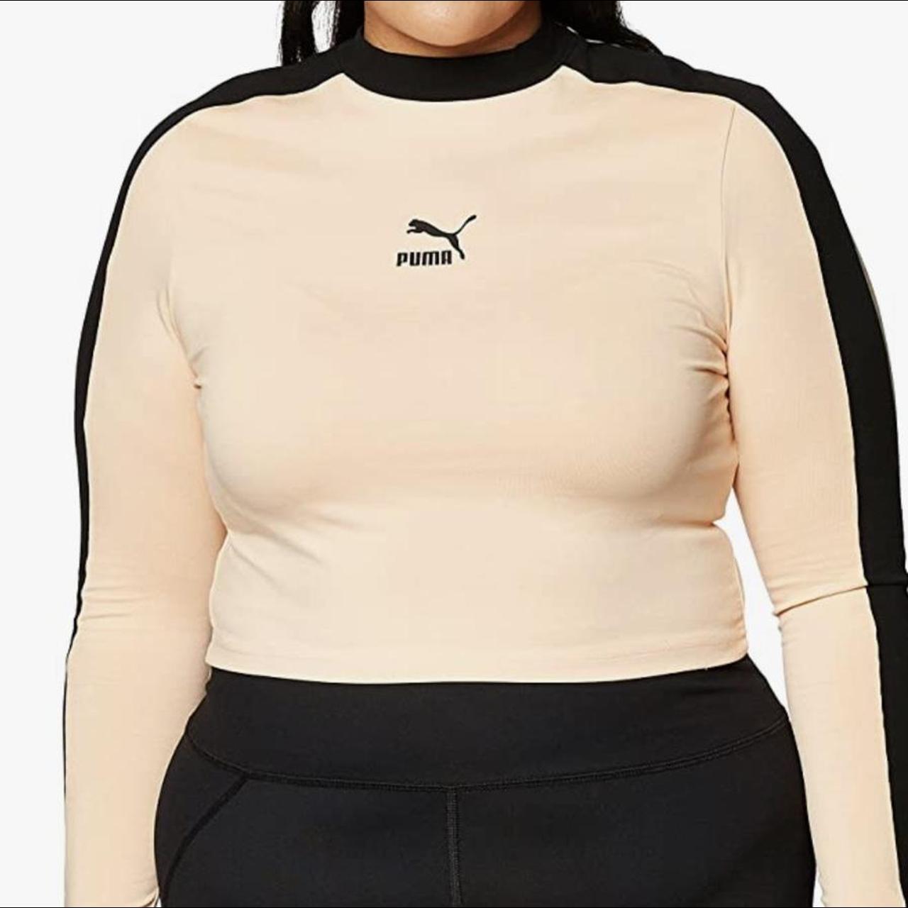 peach puma outfit