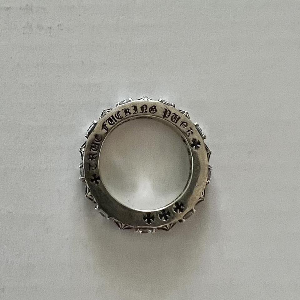 Chrome hearts True fucking punk ring Size 6 but can - Depop