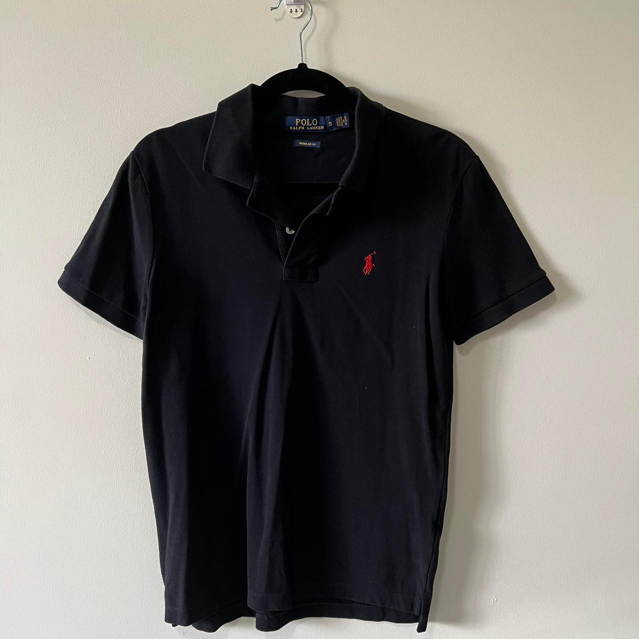 Ralph Lauren Navy Polo Shirt Mens size Small... - Depop