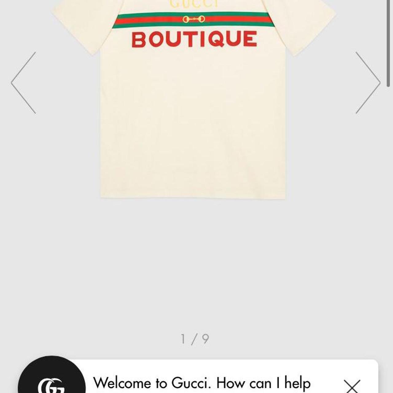 Gucci t shirt on sale uomo