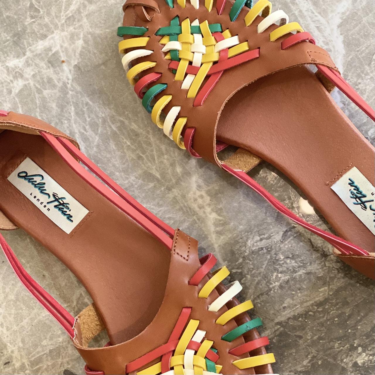 LULU HUN | Ally Sandals | multicoloured woven style... - Depop