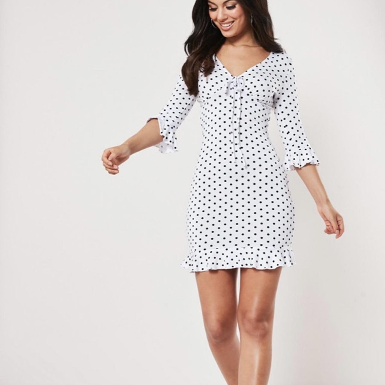 🦋Missguided polka dot dress Brand New with tag Depop