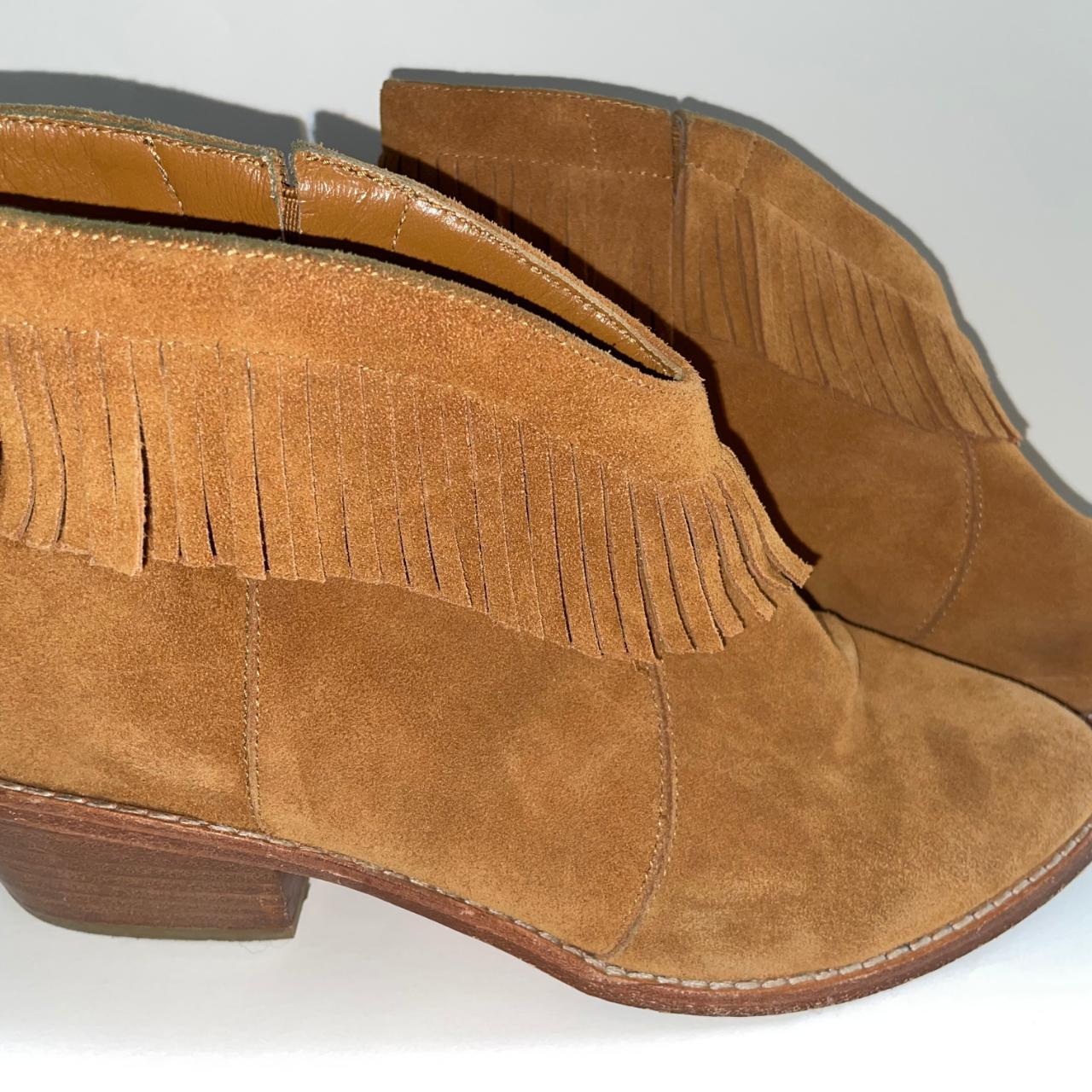 joie fringe booties