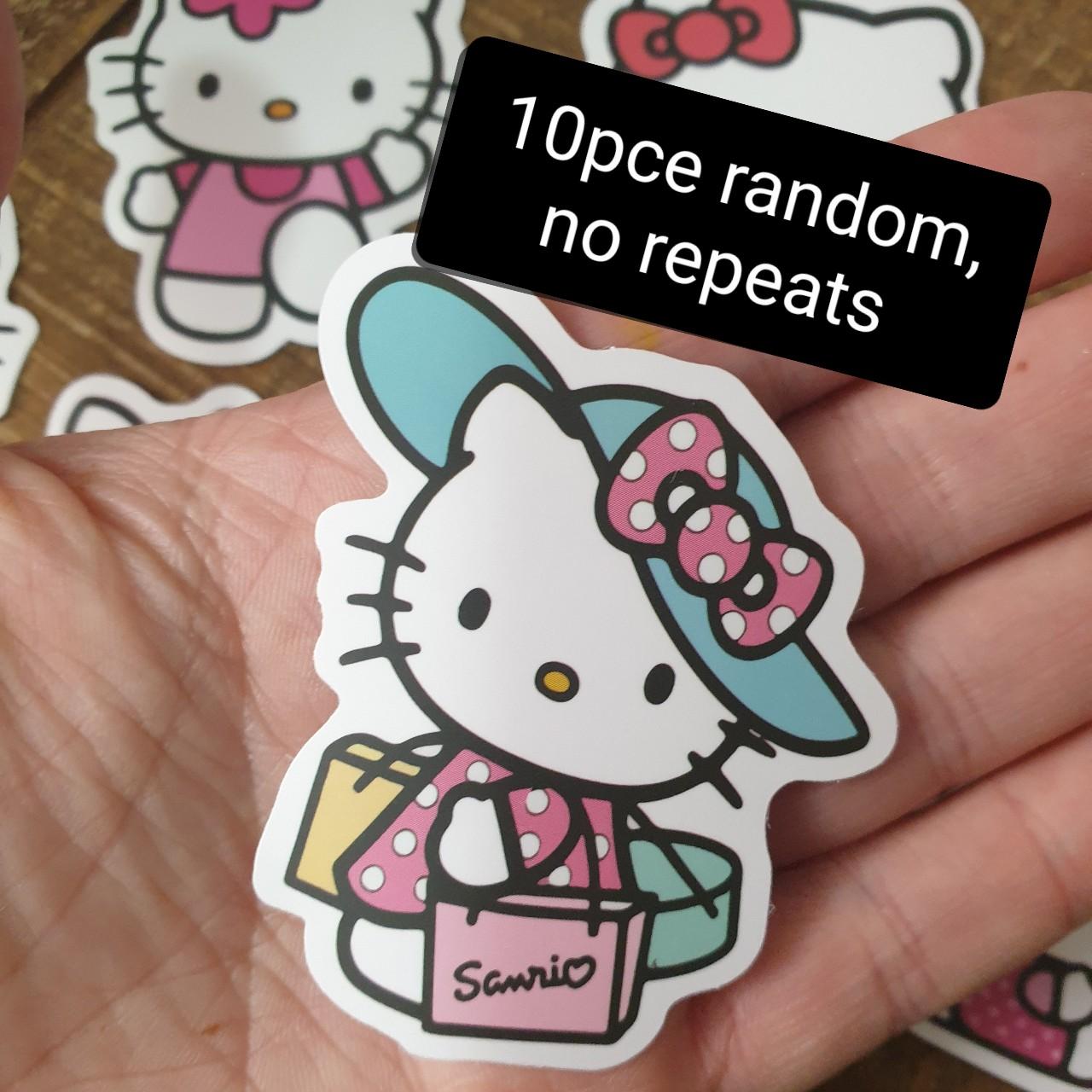 10pce 'Hello Kitty' PVC stickers. Great quality and... Depop