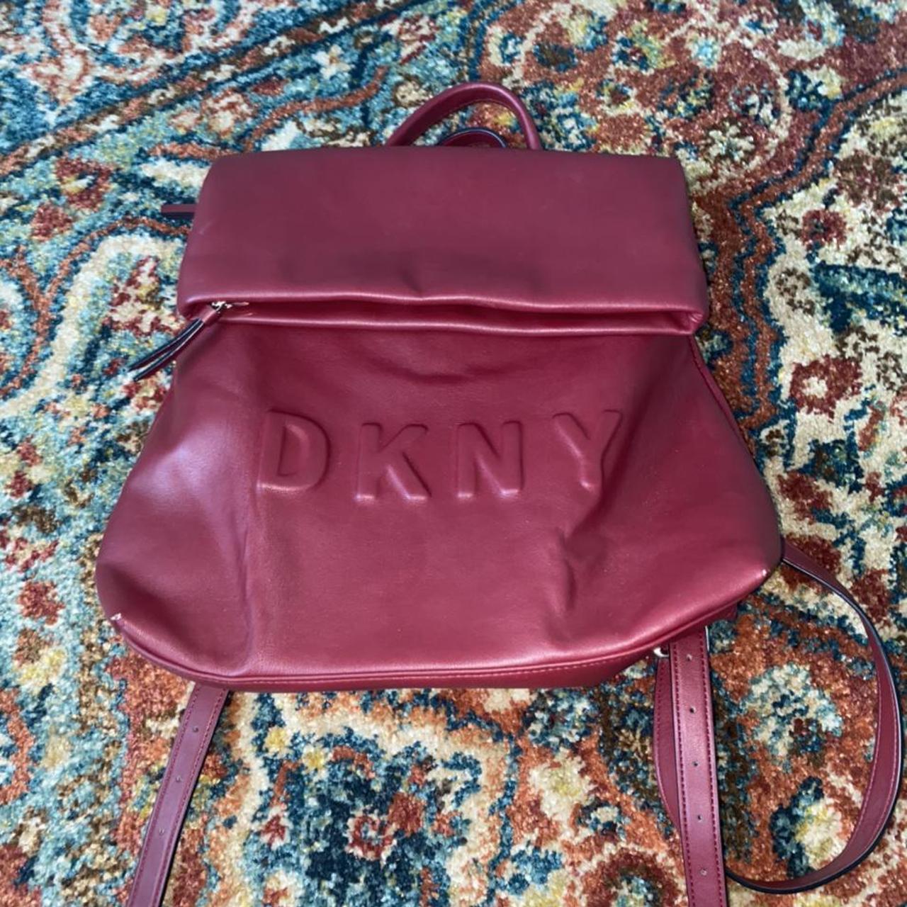 Dkny cheap red backpack