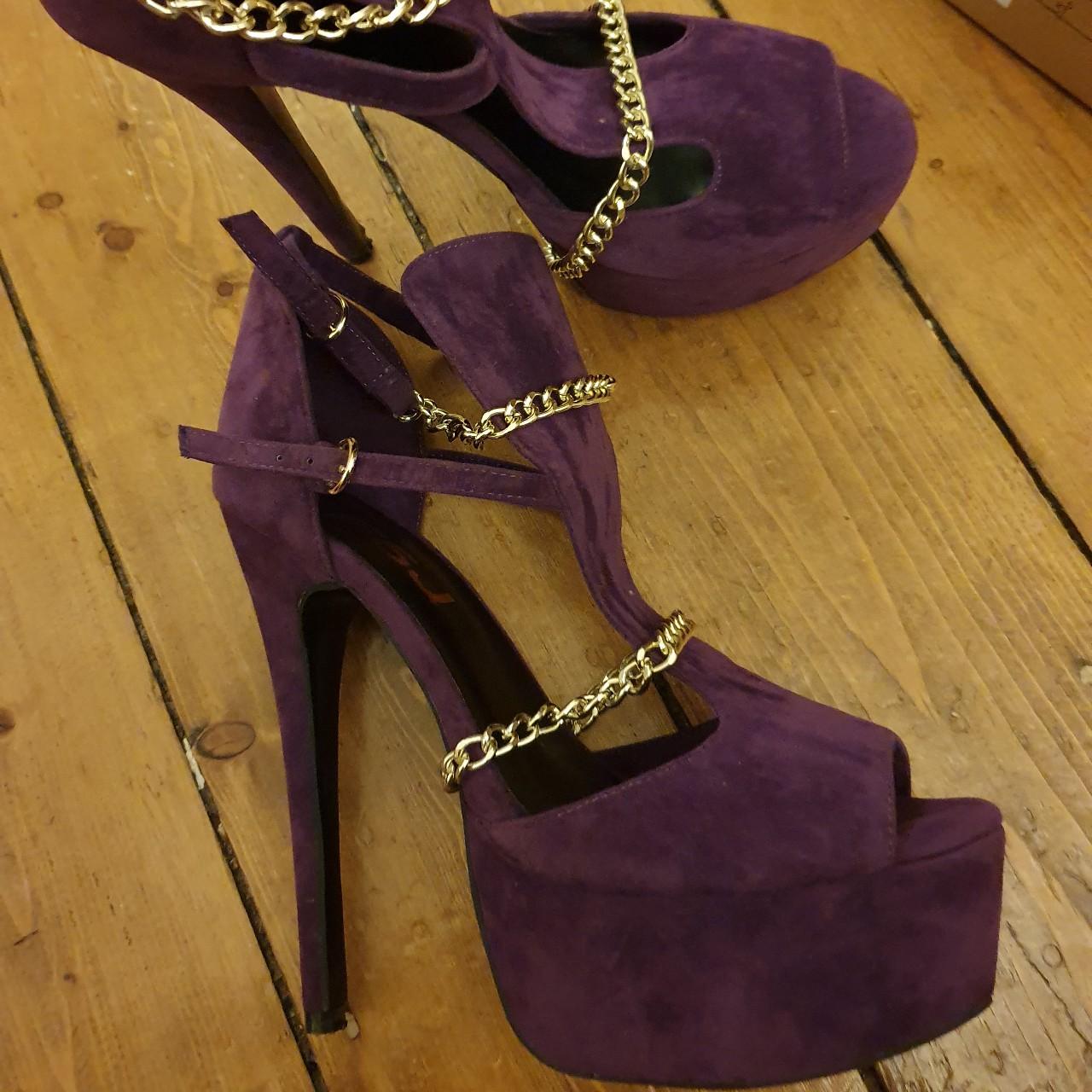 colourful platform shoes