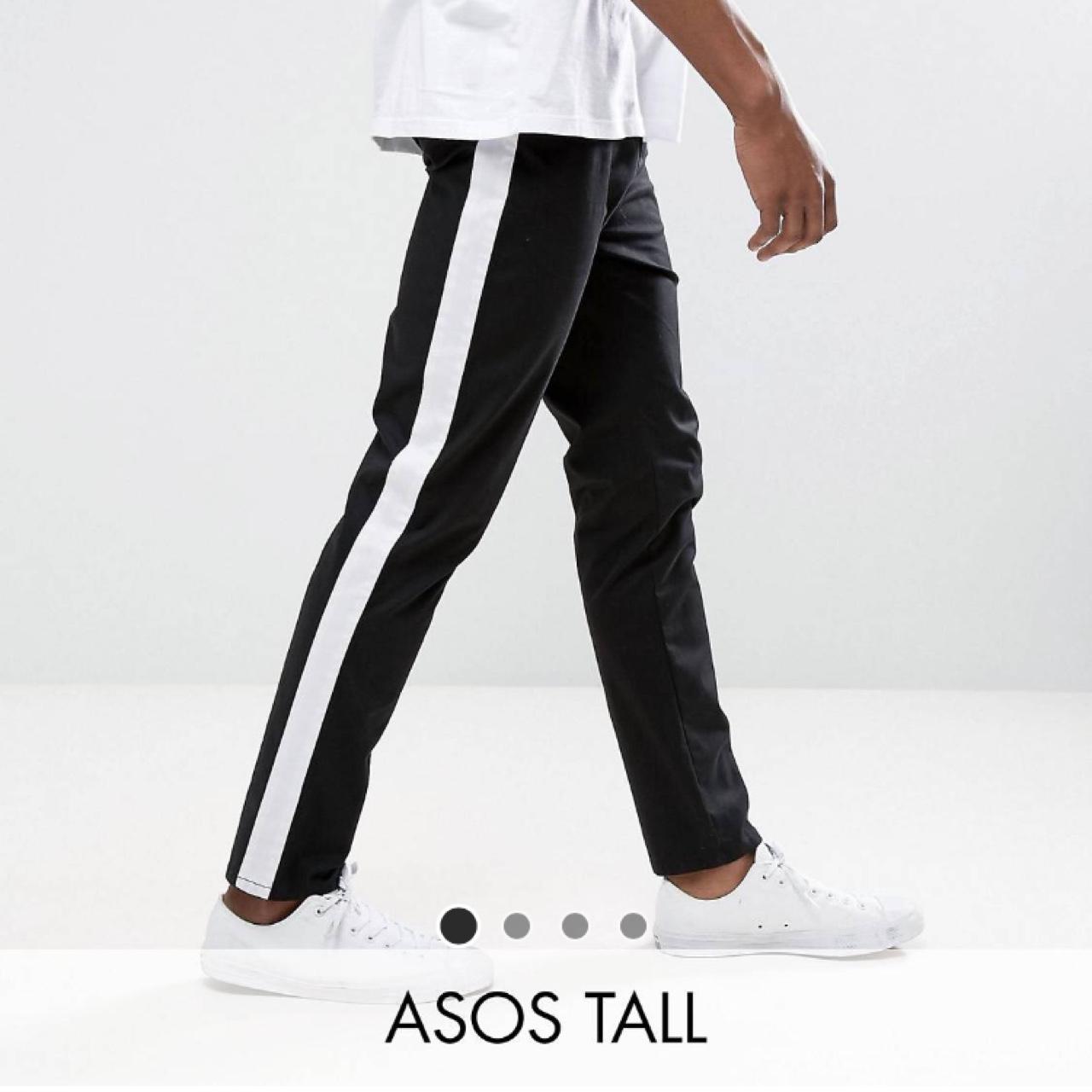 ASOS DESIGN Tapered Crop Smart Trousers In Rust, $25 | Asos | Lookastic