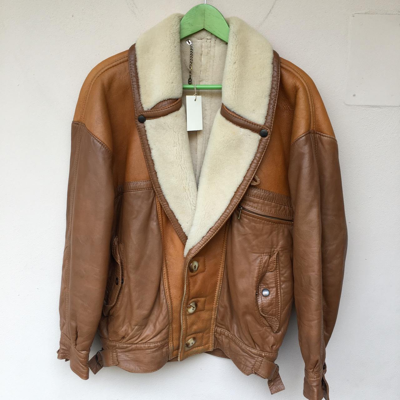 Montone vintage uomo shearling original anni