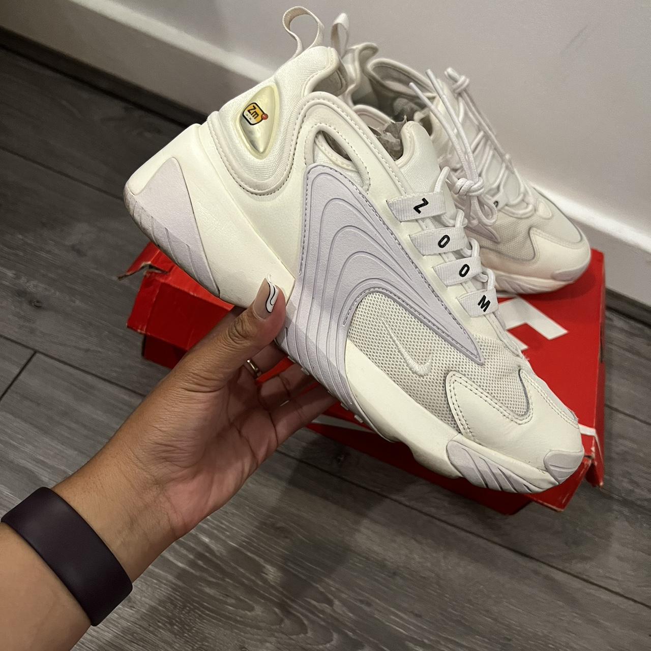 Nike Zoom 2k Sail White Triple White Worn a few