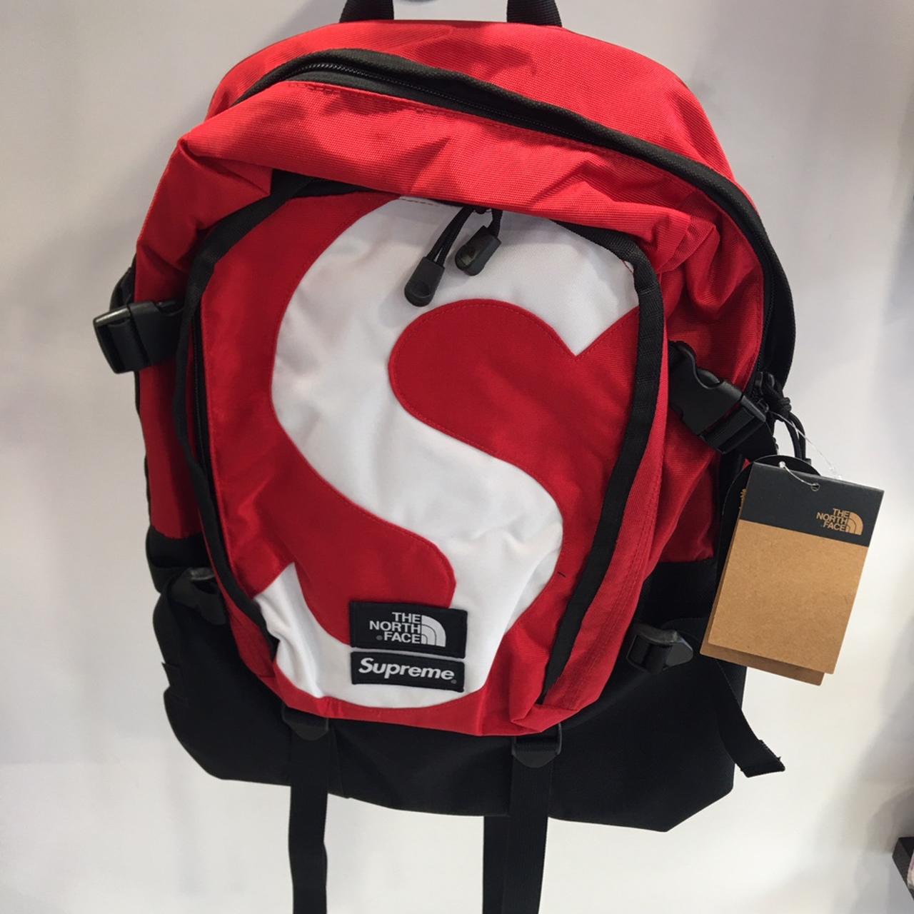 Supreme x The North Face expedition backpack - Depop