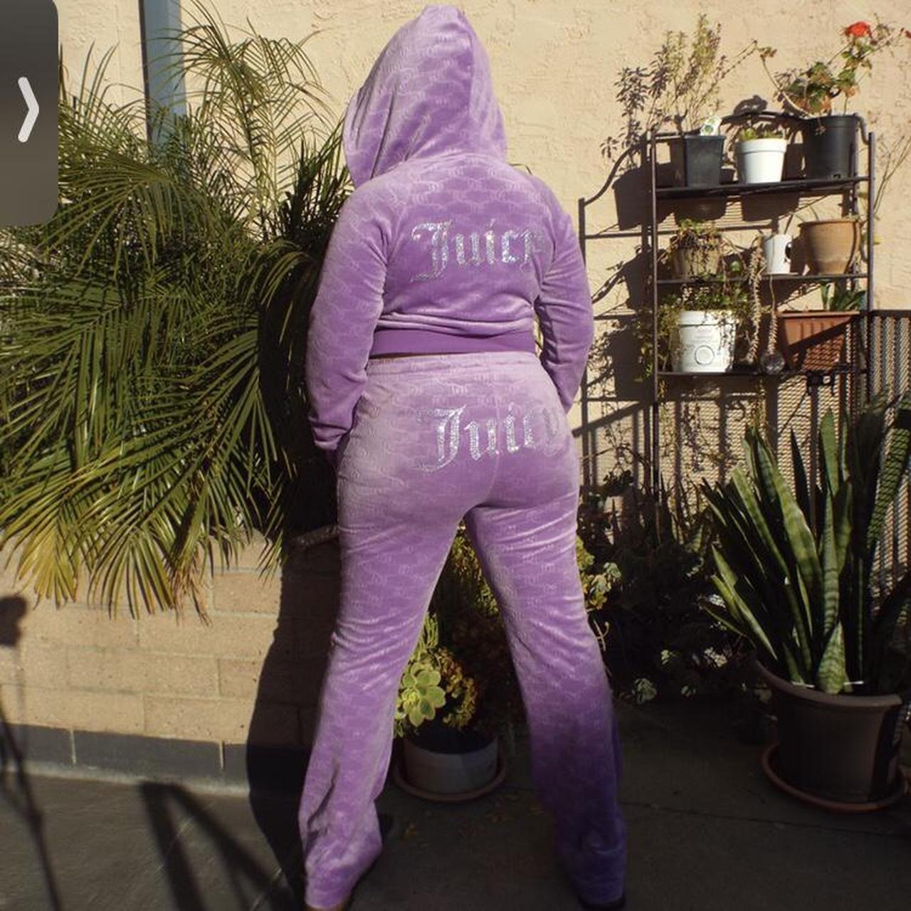 lilac juicy tracksuit