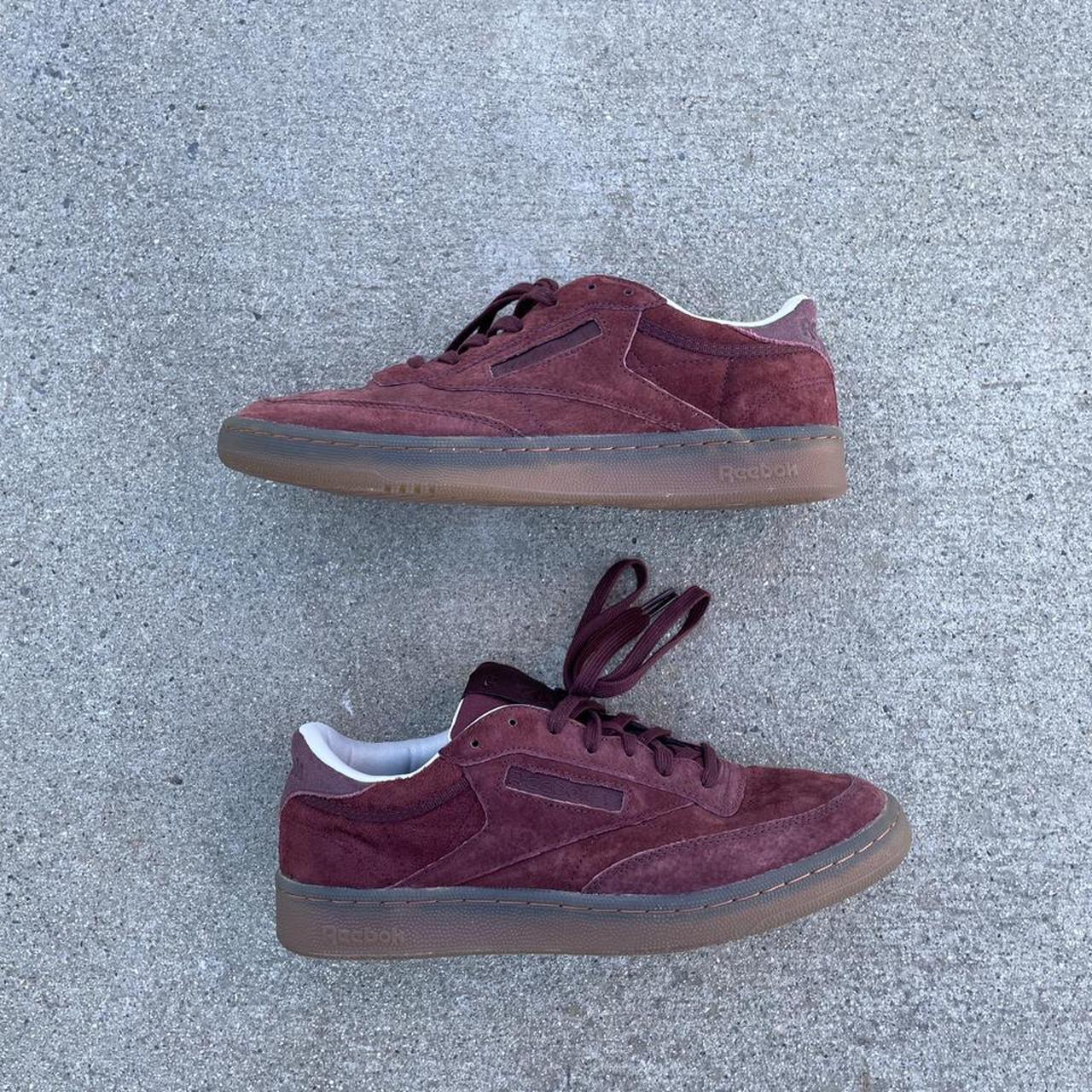 Reebok Velvet Suede Club C Sneakers Cool inside. Depop