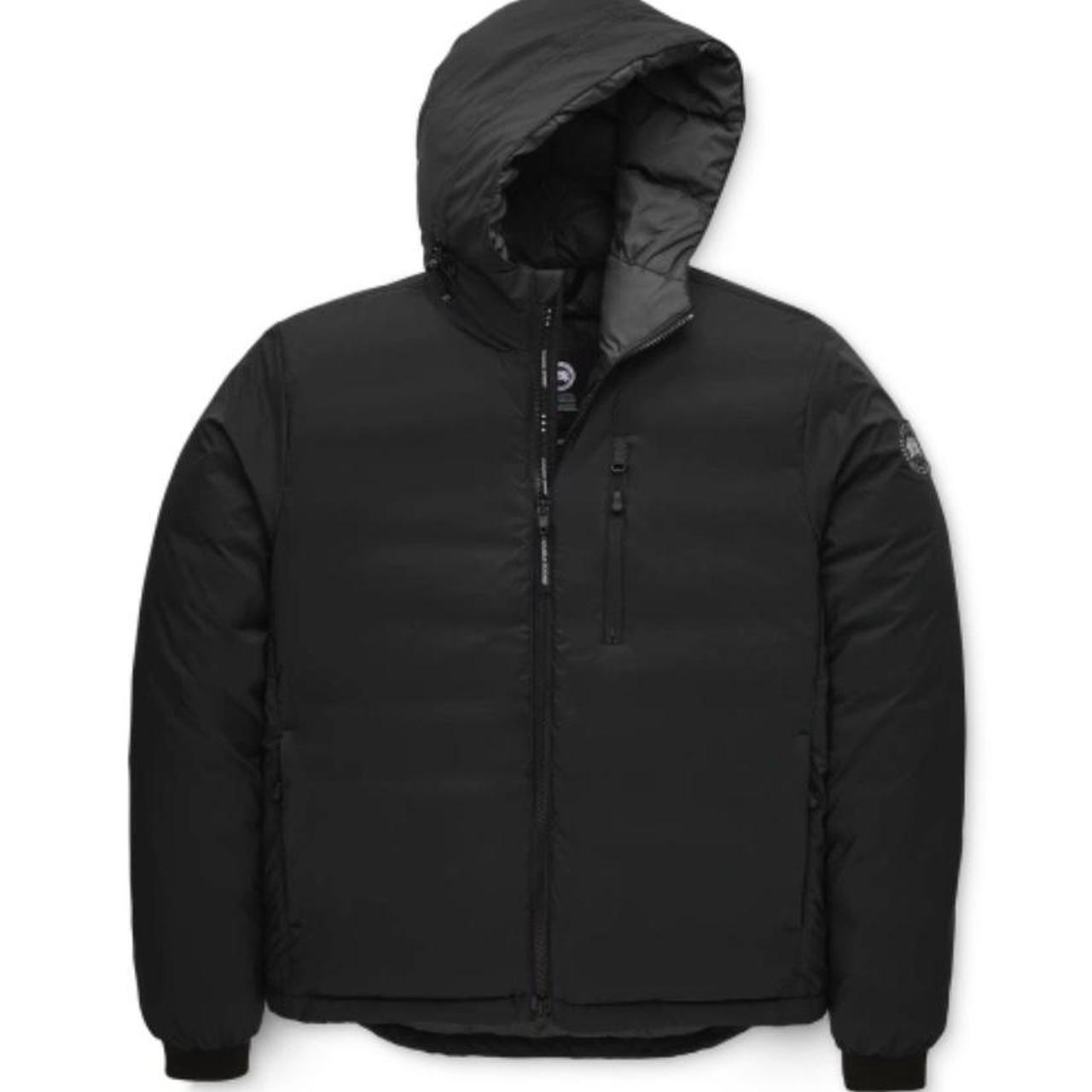 Canada Goose Men Lodge Down Hoody Black shine... Depop