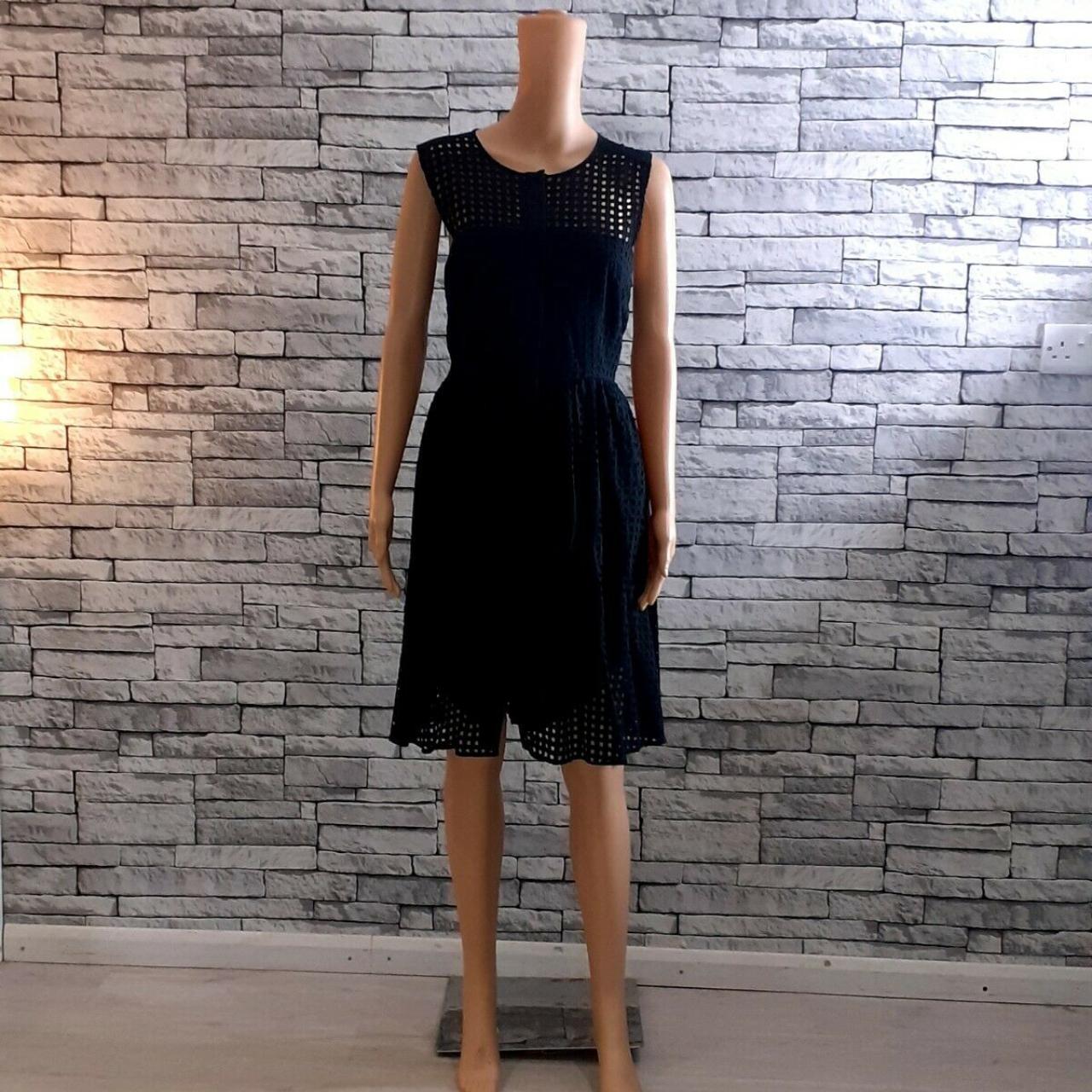 Whistles Women's Black Dress | Depop