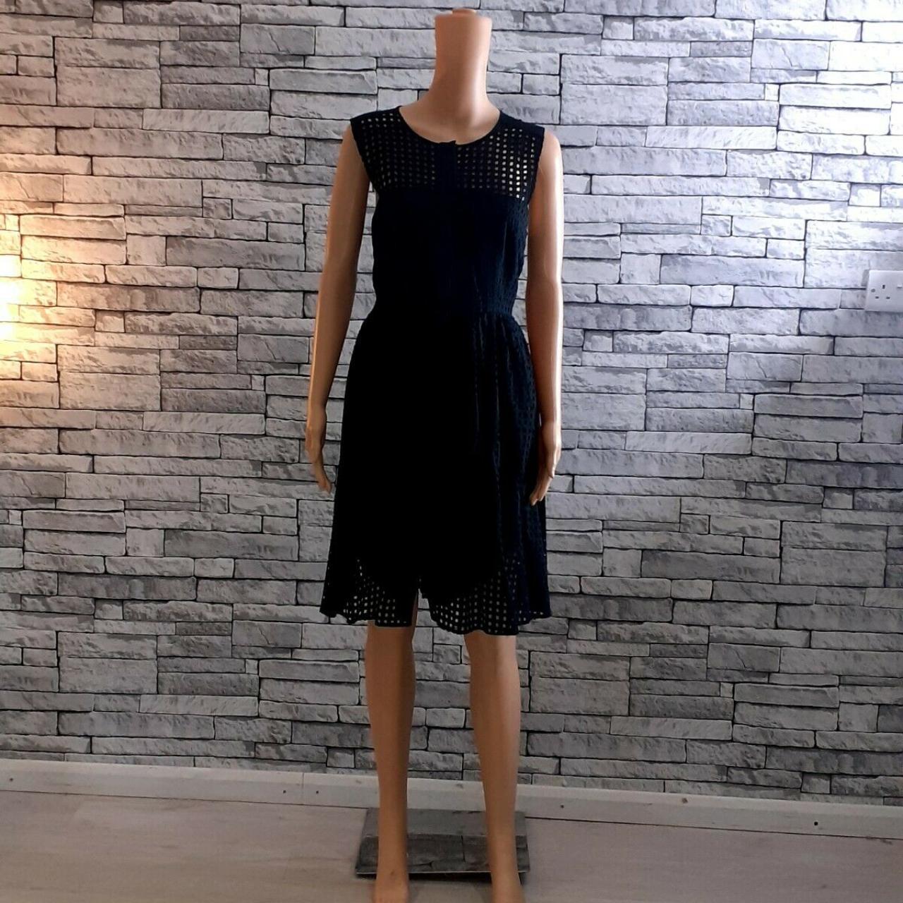 Whistles Women's Black Dress | Depop