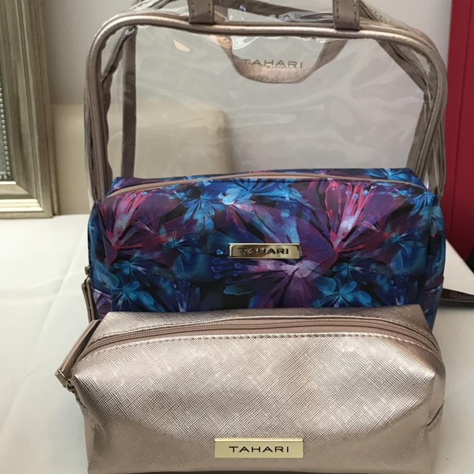 Tahari travel best sale cosmetic bag