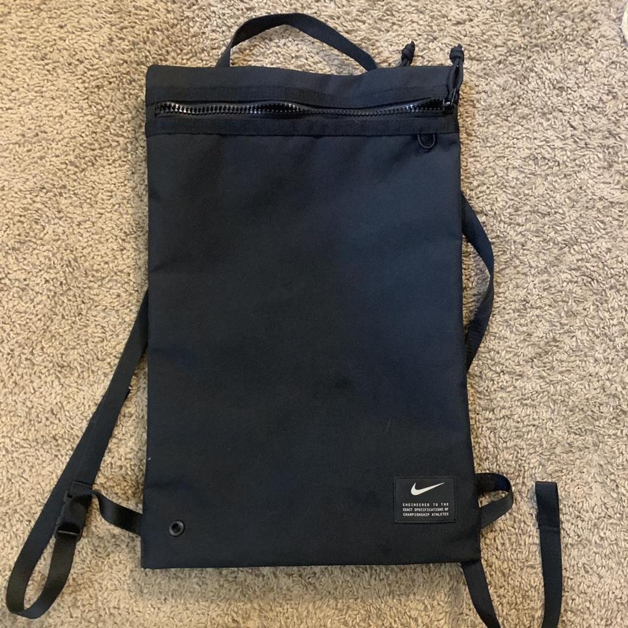 Brand new black Nike backpack! Black. Has small... - Depop
