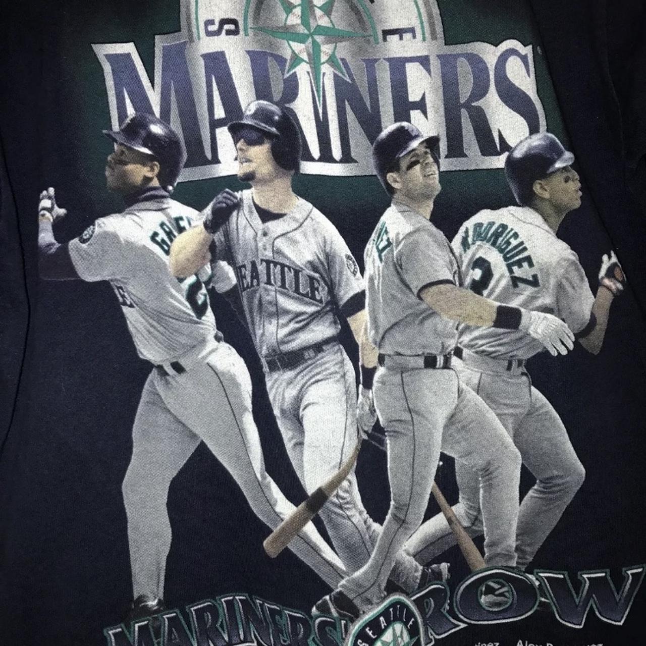 Seattle Mariners T Shirt Vintage MLB 90's Ken - Depop