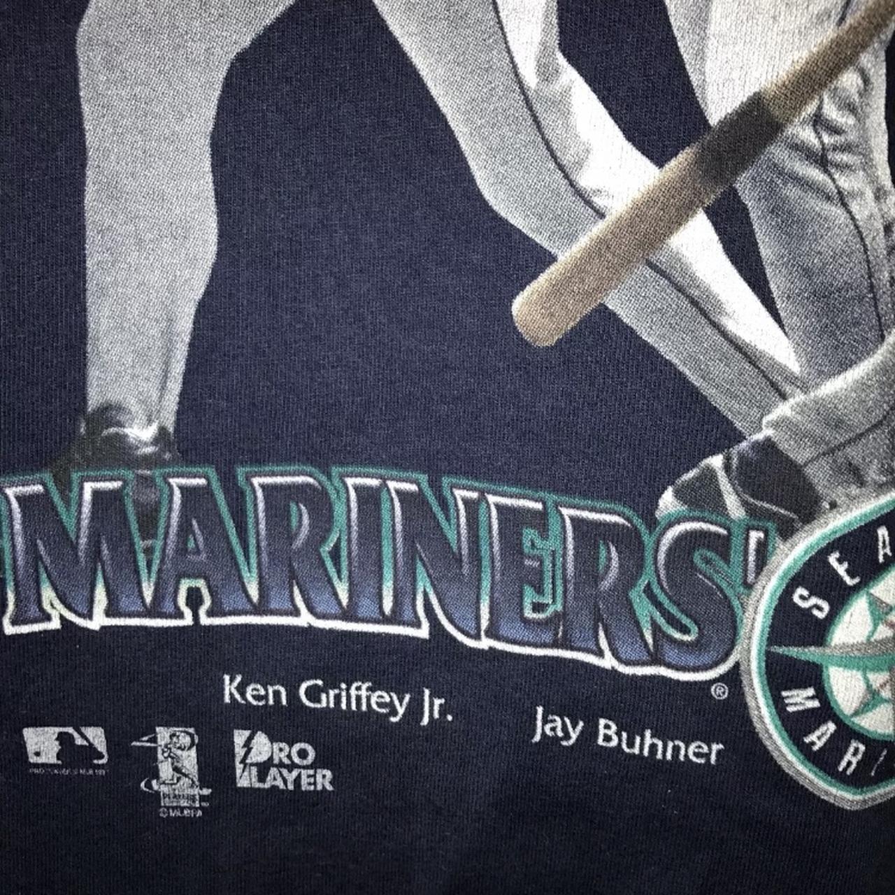 Vintage 90s Seattle Mariners “mariners row” tee