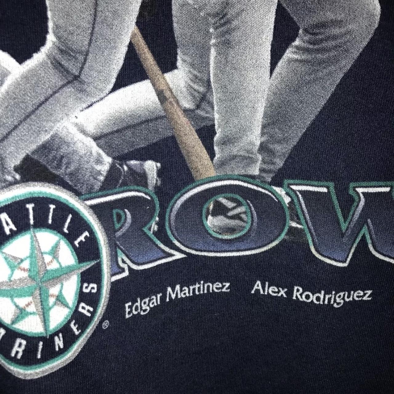 Vintage Seattle Mariners Alex Rodriguez T-Shirt - Depop