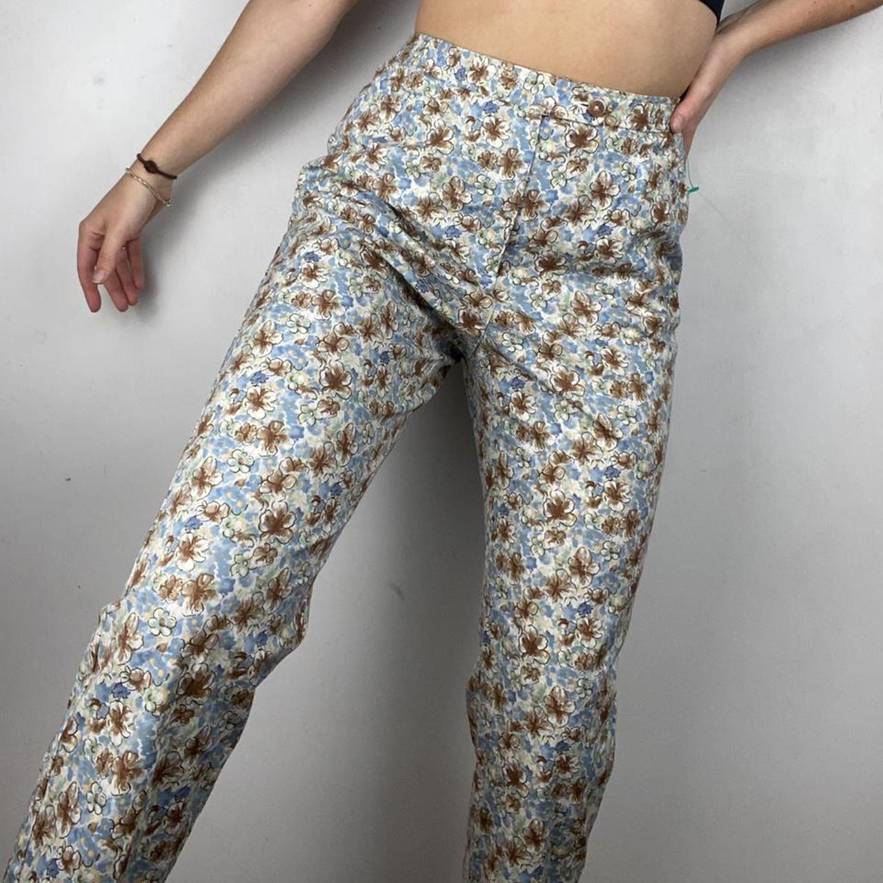 Product Image 1 - Vintage High Waisted Patterned Pants🪐
These