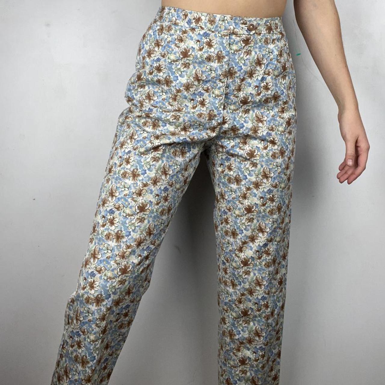 Product Image 3 - Vintage High Waisted Patterned Pants🪐
These