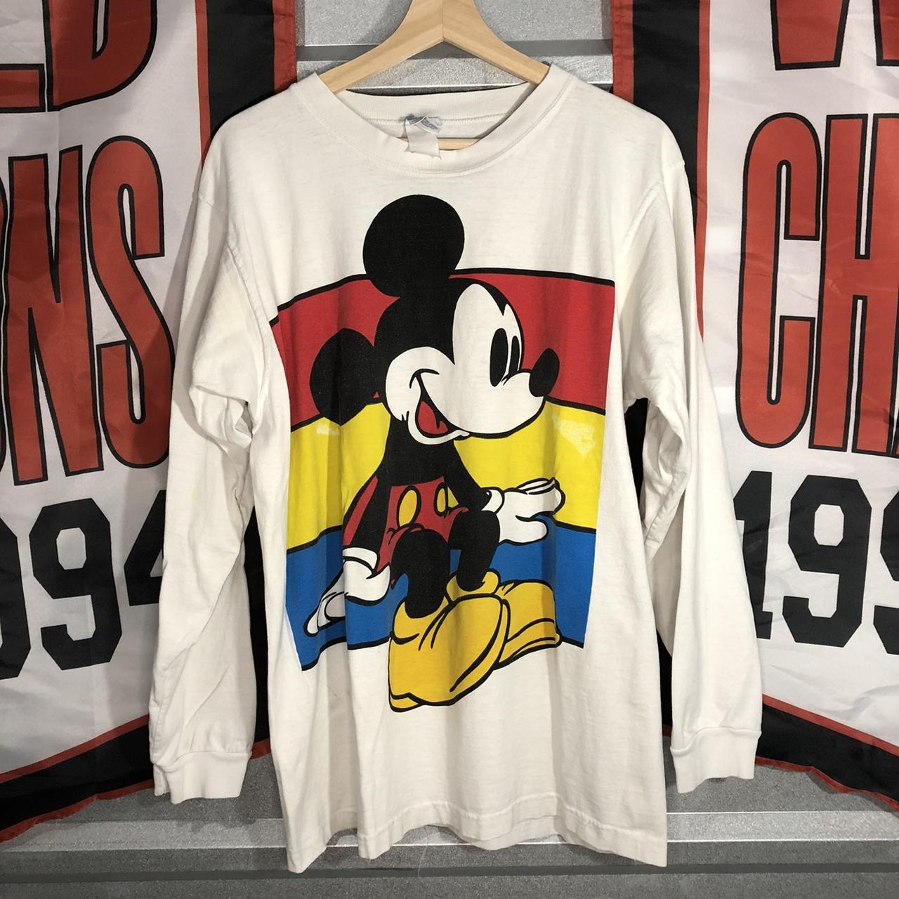 Vintage 80’s Disney Mickey Mouse T top Shirt Sz XL USA