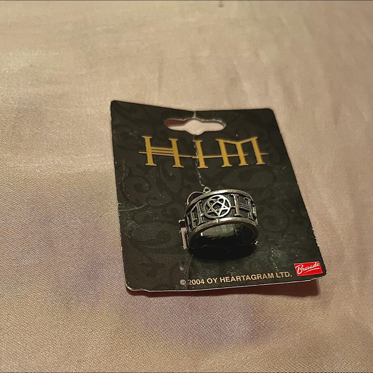 Product Image 3 - Super rare HIM HEARTAGRAM ring.