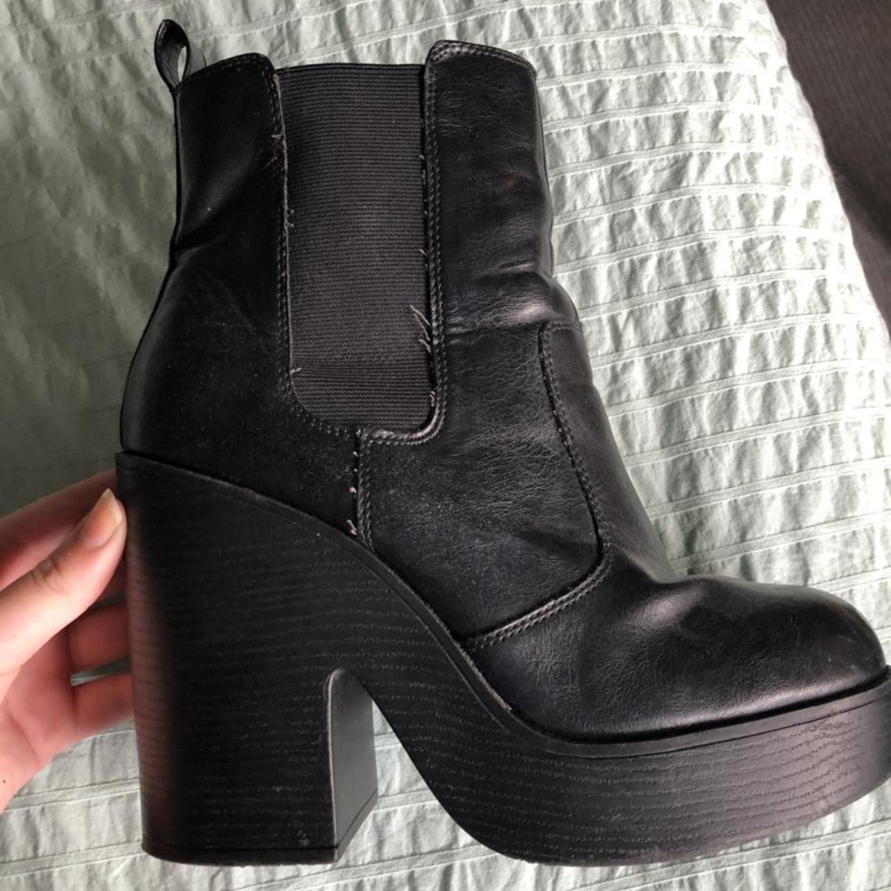 Insane Pulp platform boots No size tag but I’m a... - Depop