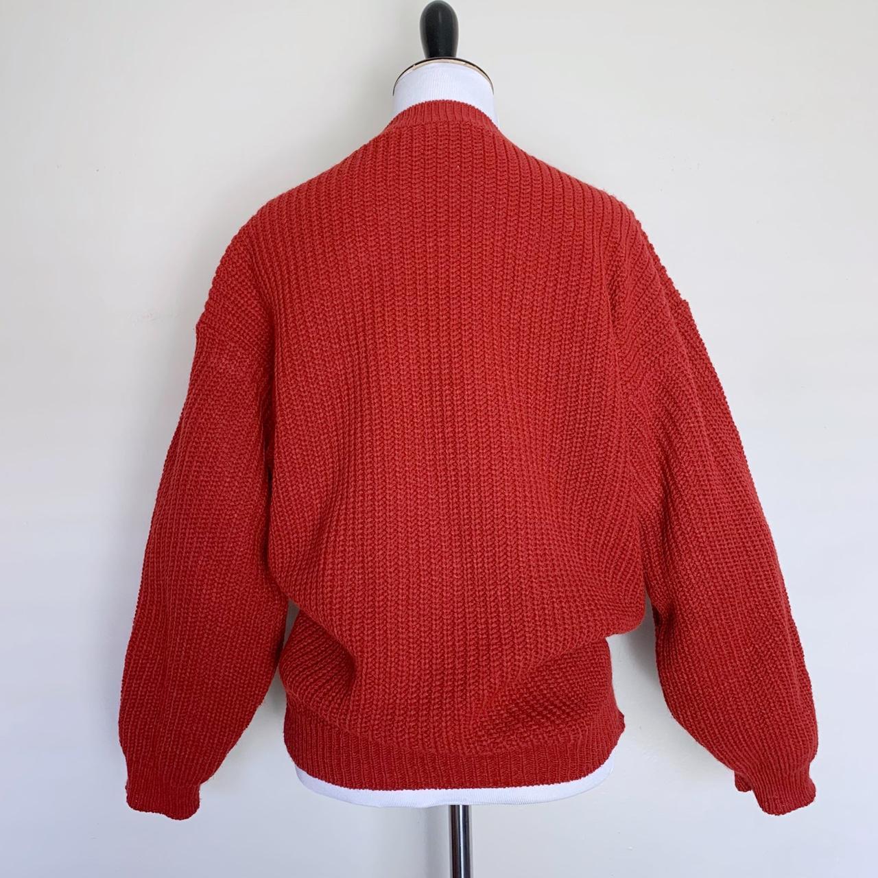 American Vintage Women's Orange Jumper Depop