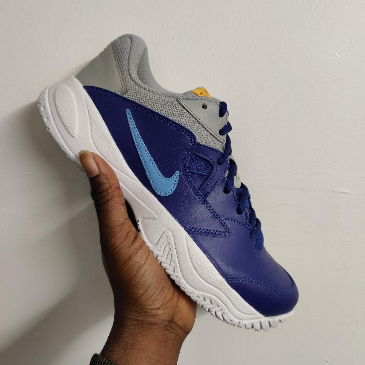 Nike Court Lite 2 Men s Tennis Shoes Royal Blue Grey Depop Nike Court Lite 2 Men s Tennis Shoes Royal Blue Grey Depop