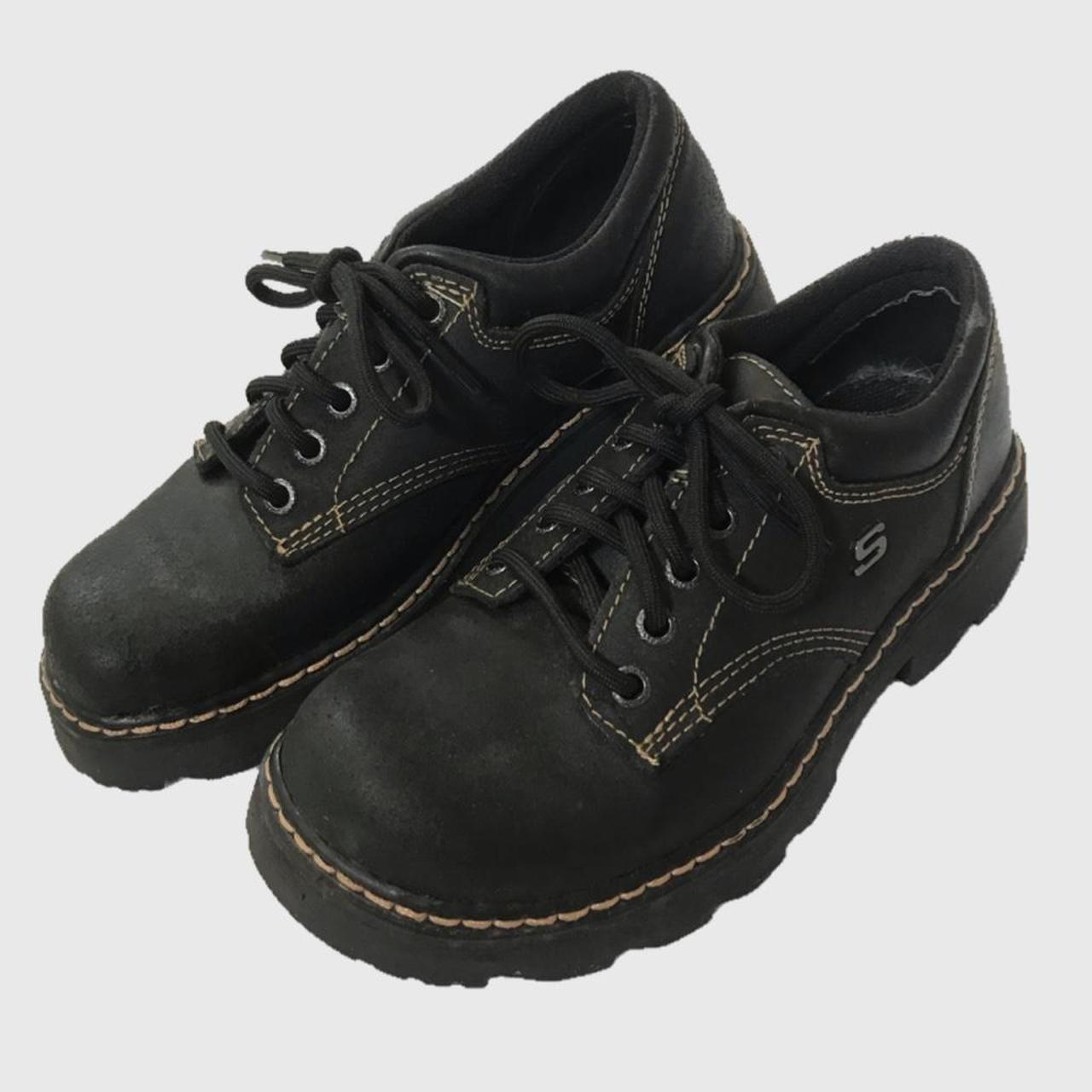 Vintage y2k Skecher brogue style shoes. Women’s size... - Depop