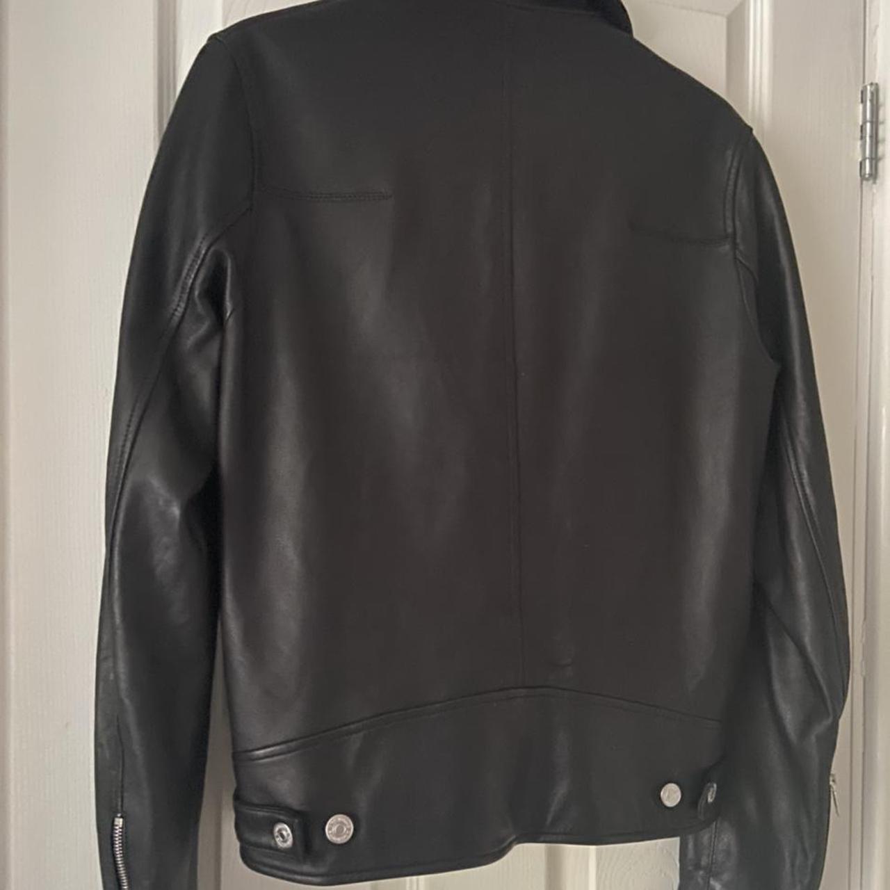 Men’s Dior Homme leather jacket, perfect condition ,... - Depop