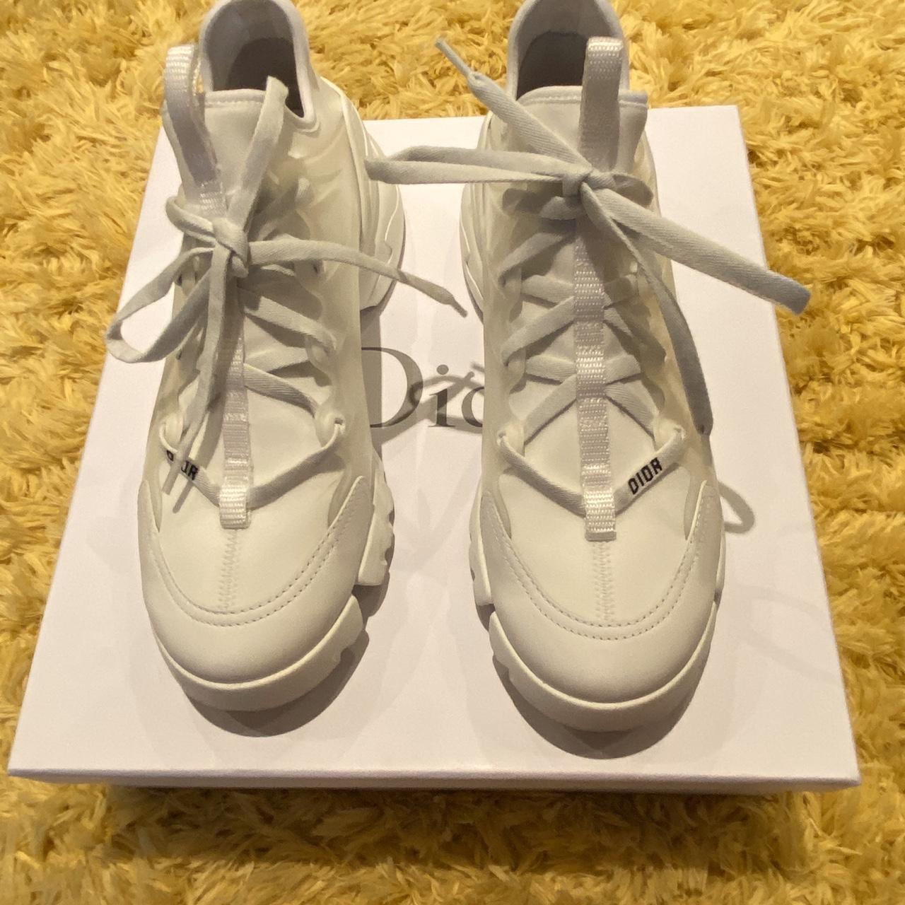DIOR SNEAKER D-CONNECT WHITE 9/10 Bought Depop