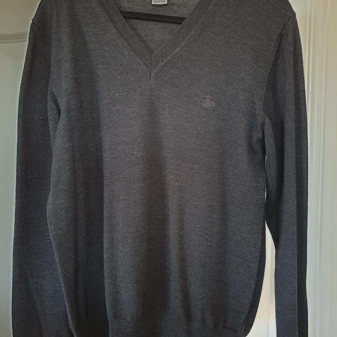 Men's v neck on sale vivienne westwood jumper