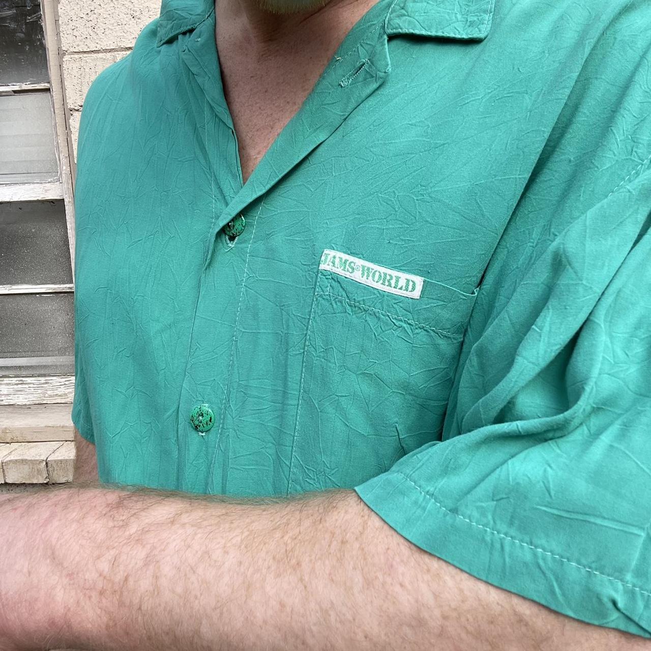 Jams World Men's Green Shirt (2)
