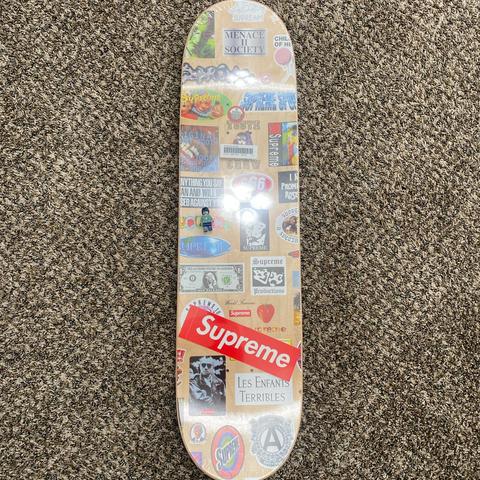 Supreme Stickers Deck From SS21 Size 8.5 - Depop