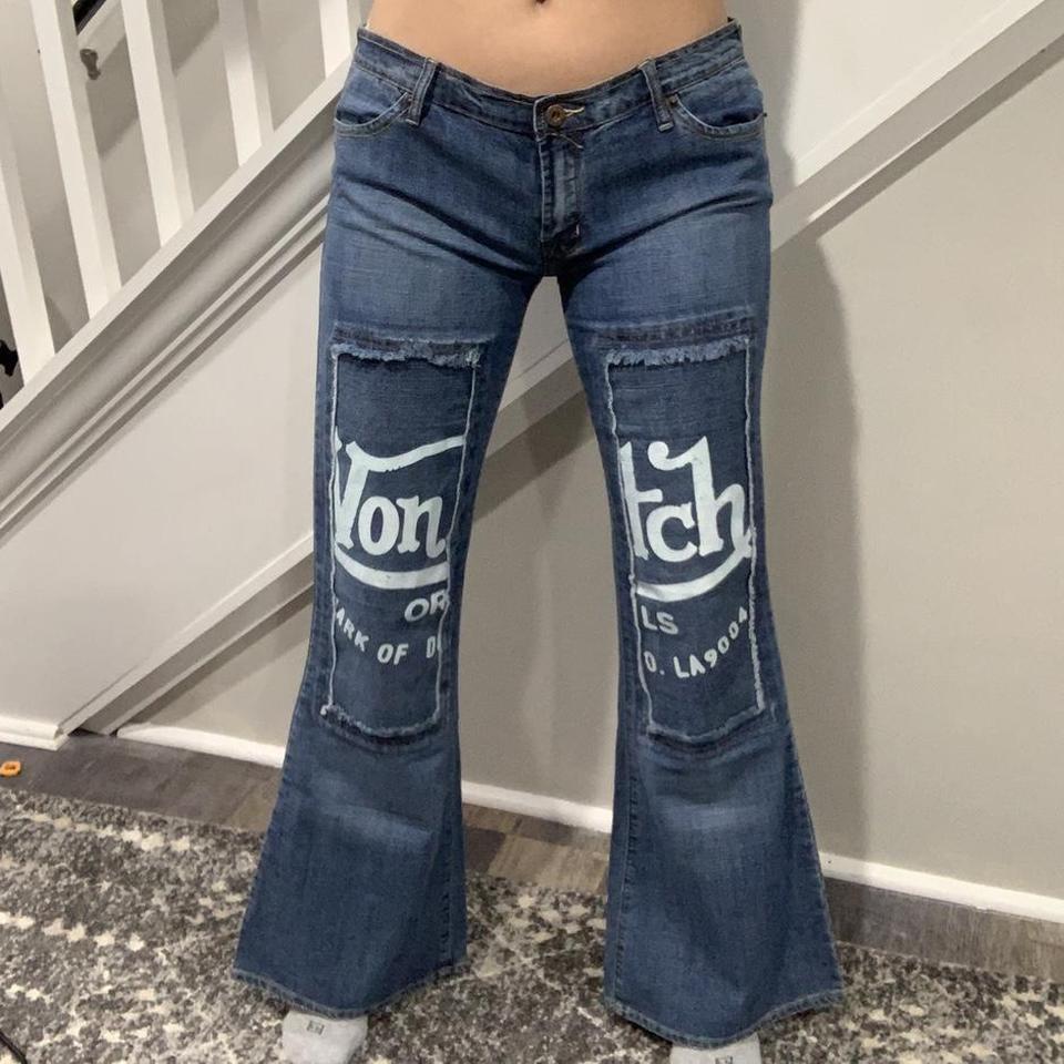 AMAZING Deadstock vintage Von Dutch jeans!!! - Depop