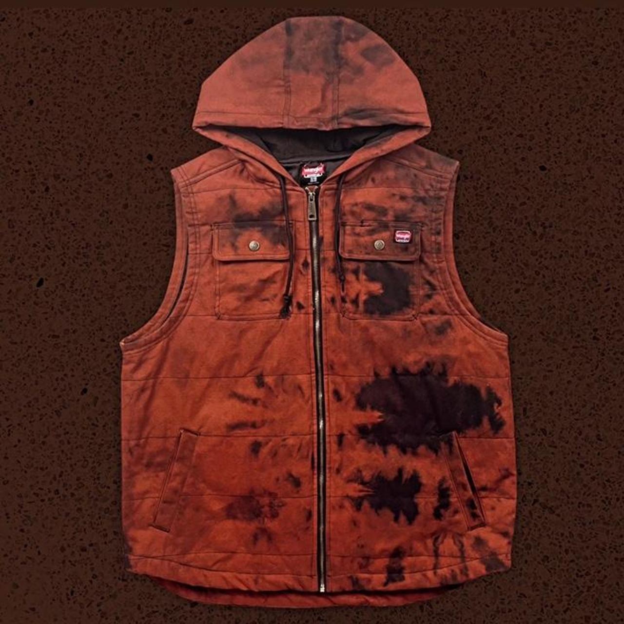 wrangler hooded vest