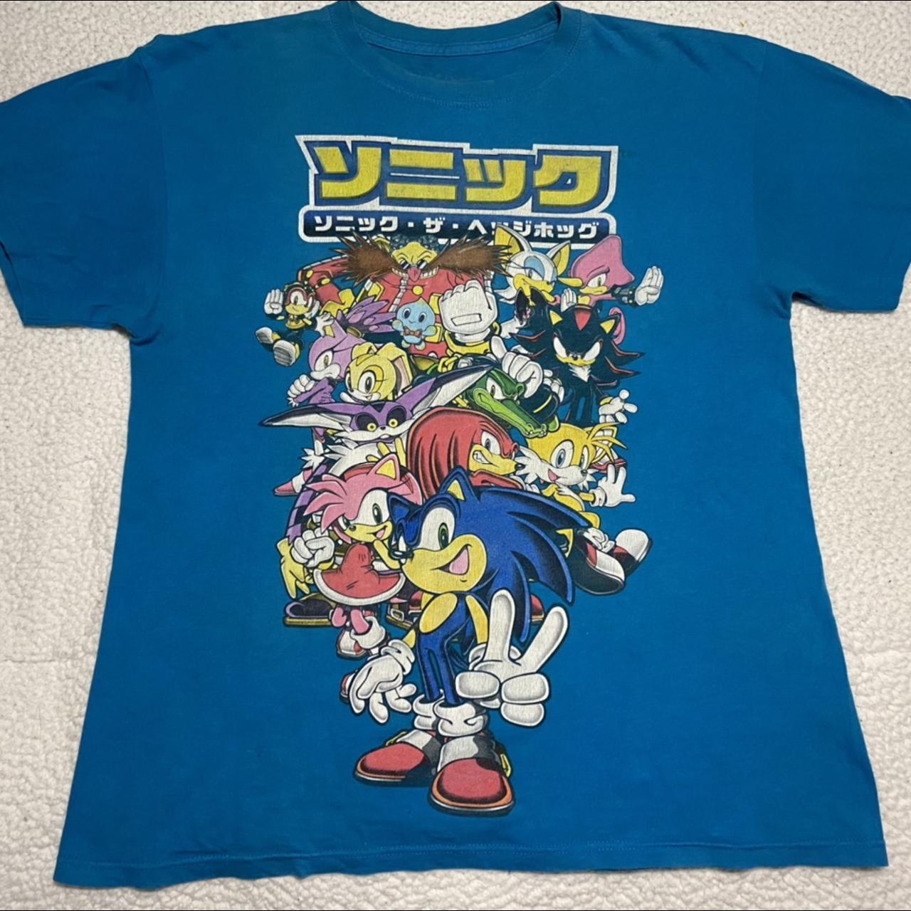 Sonic The Hedgehog T-Shirt Youth Size - Depop
