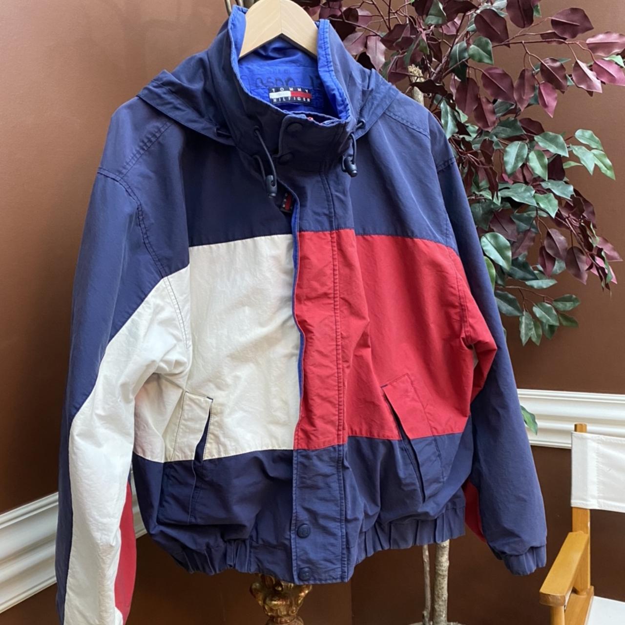 Tommy hilfiger big sales flag jacket