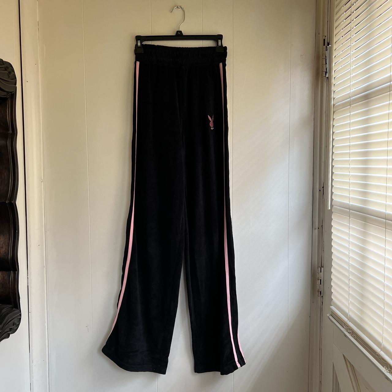 missguided playboy velour tracksuit