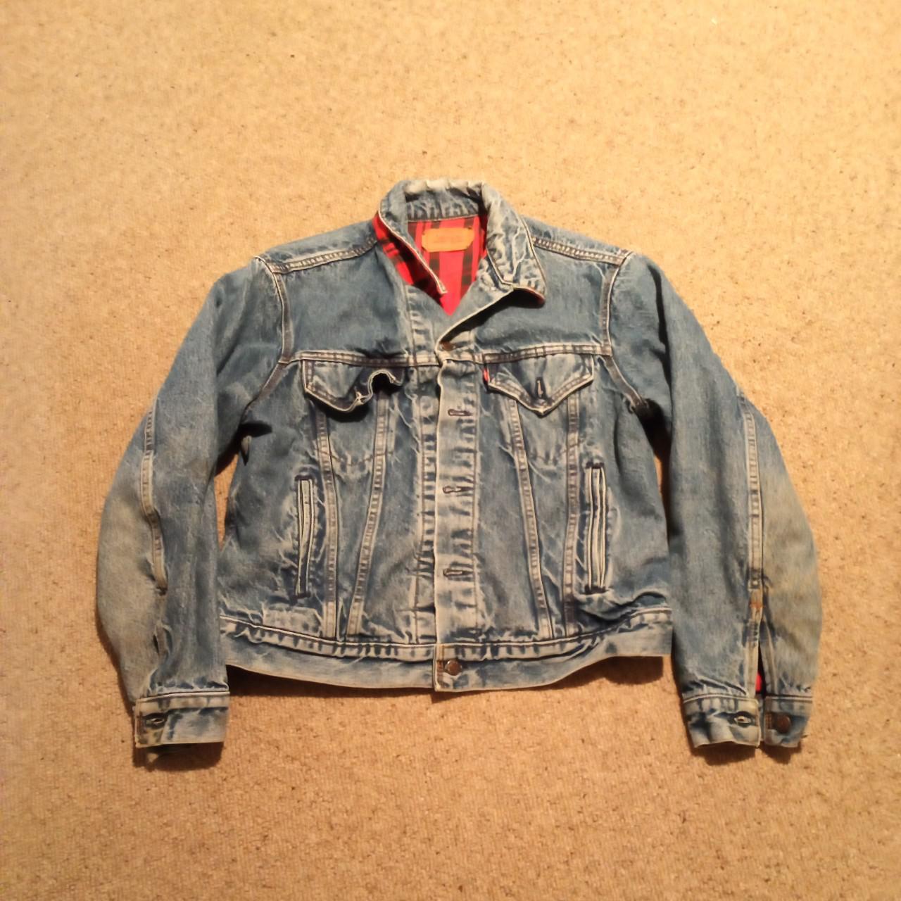 levis flannel jacket