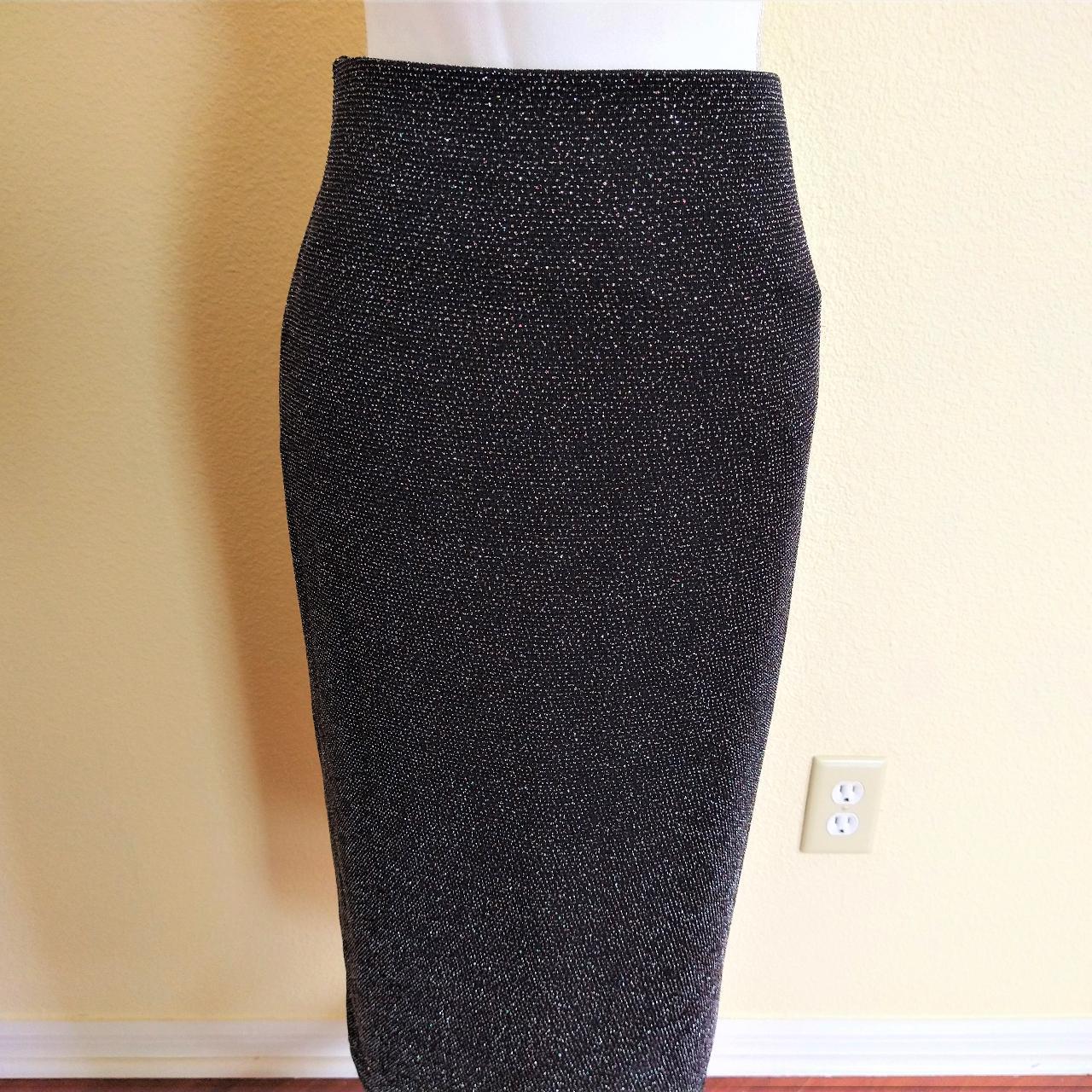 Product Image 2 - Black and Silver Glitter Skirt

Brand