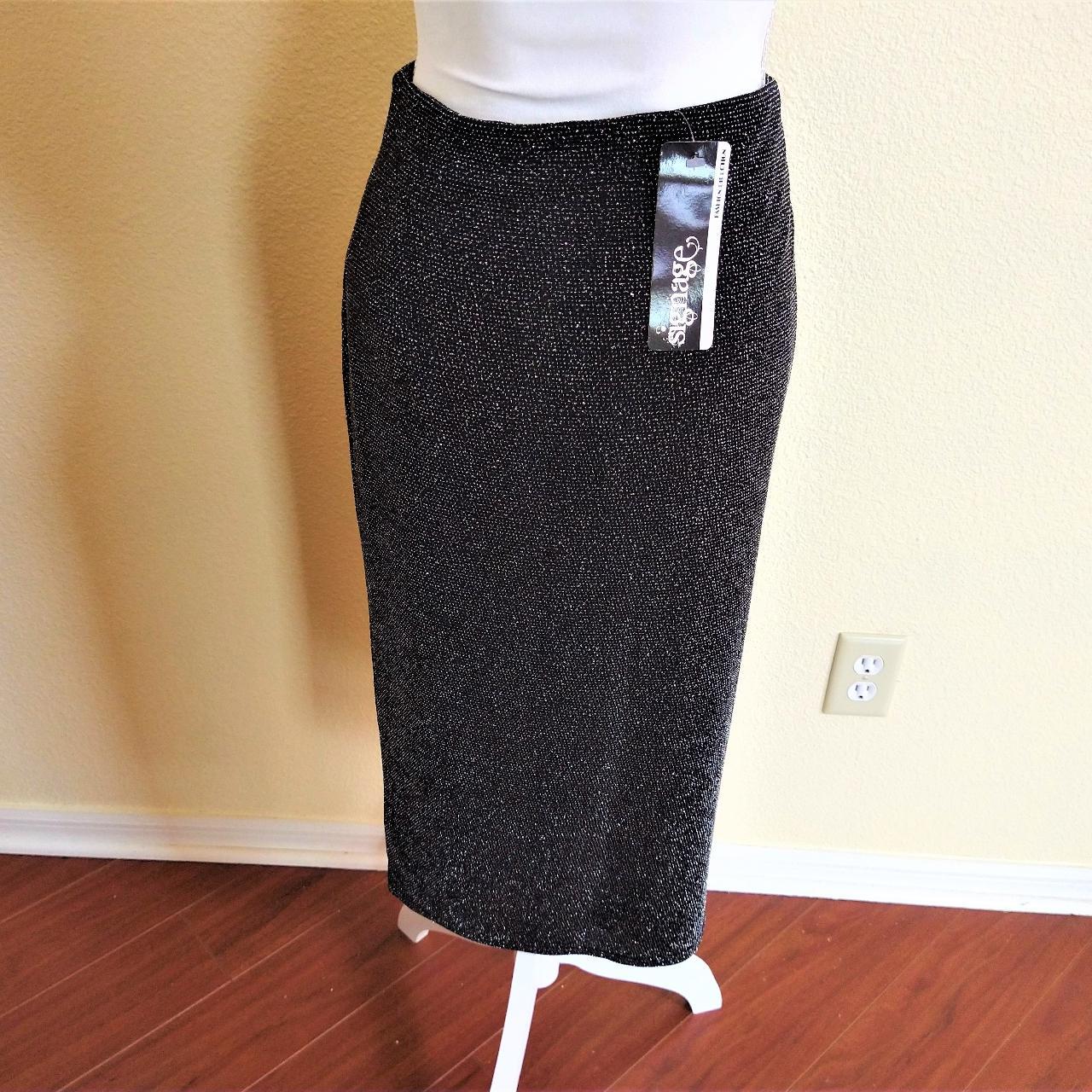 Product Image 4 - Black and Silver Glitter Skirt

Brand