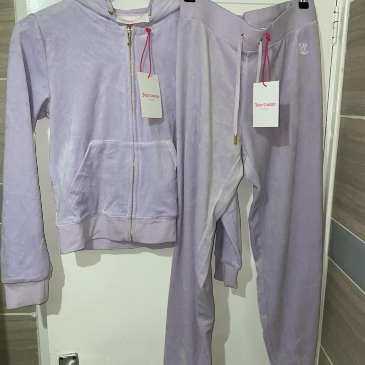 lilac juicy tracksuit