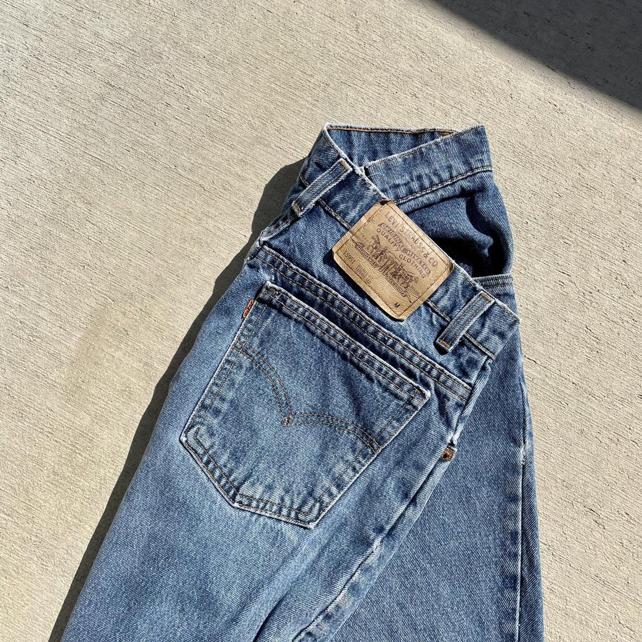 VTG Levi's 950 Orange Tab Relaxed Fit Tapered Leg... - Depop