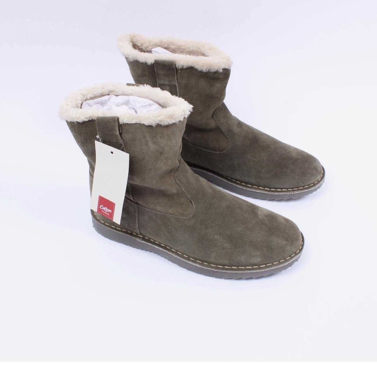 Mink / Size 11 Cotton Trader Fur Lined Sherpa Boots 
