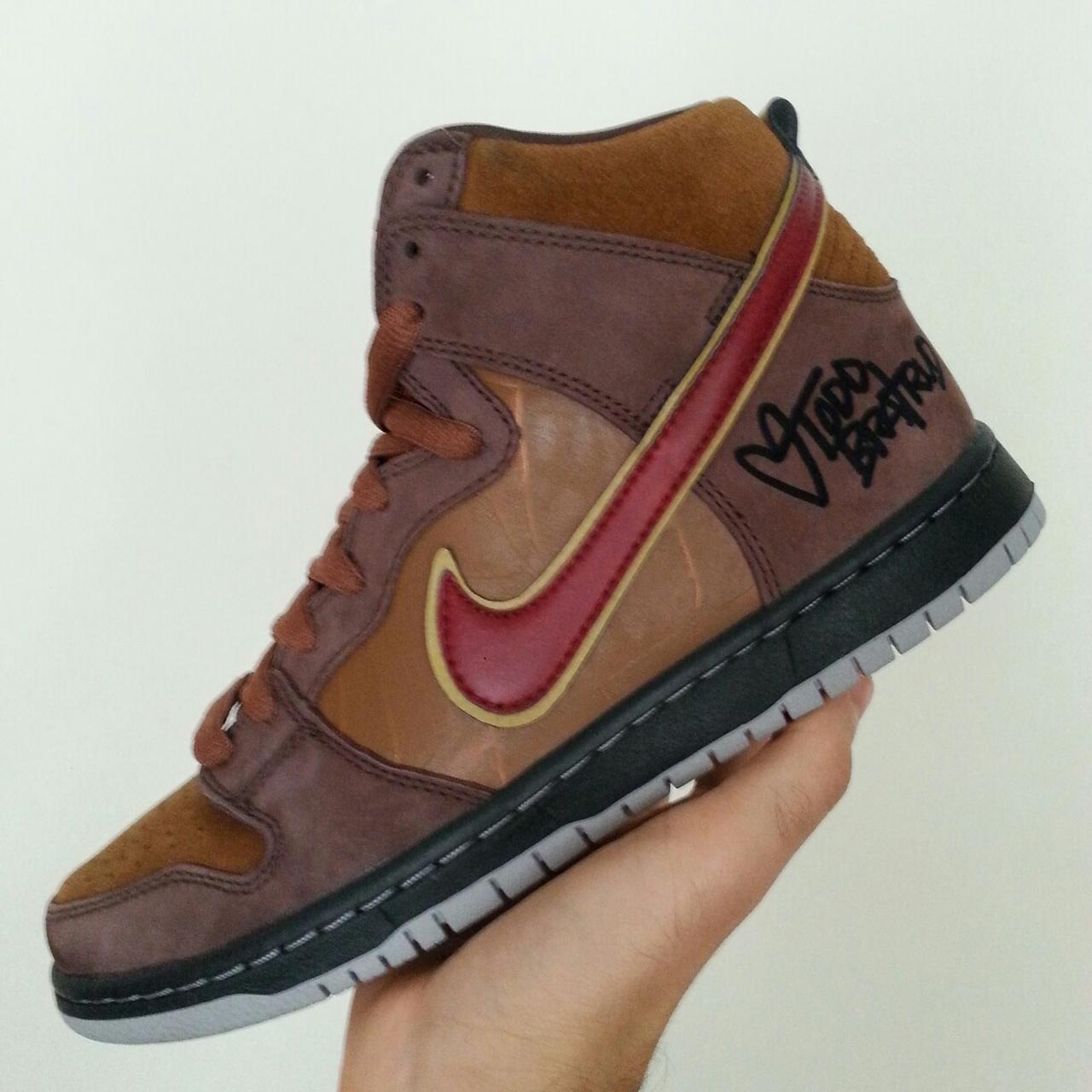 todd bratrud x nike sb dunk high