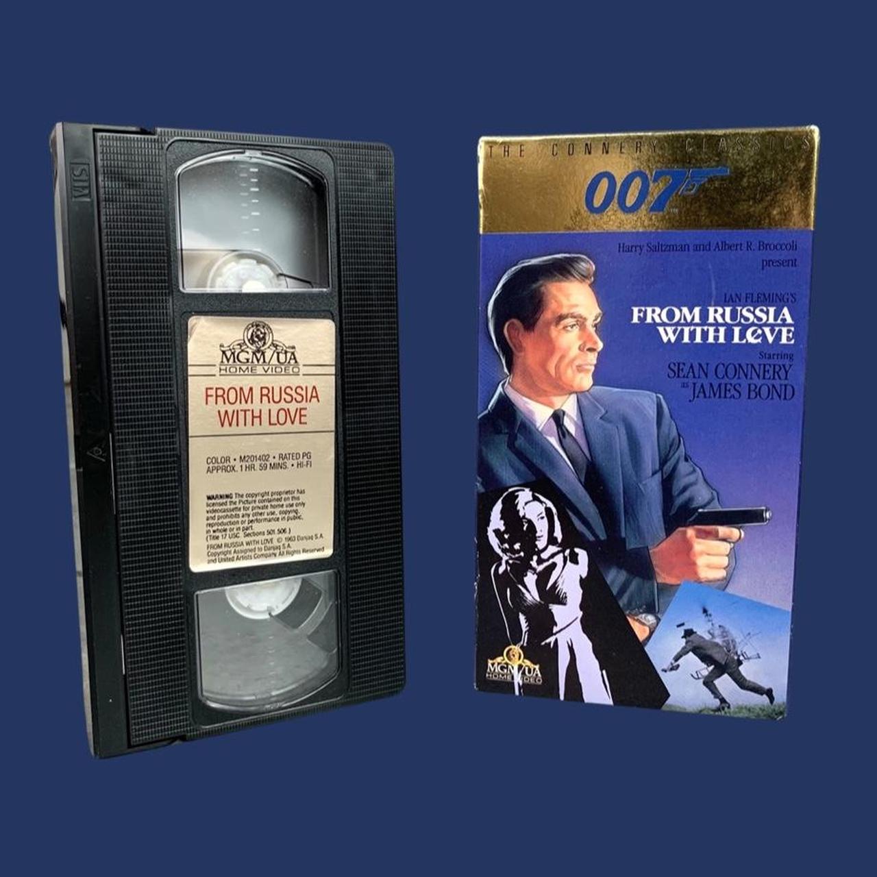 Vintage James Bond From Russia With Love VHS...